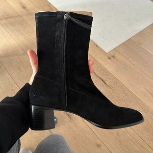 Reformation Louie stretch sock bootie